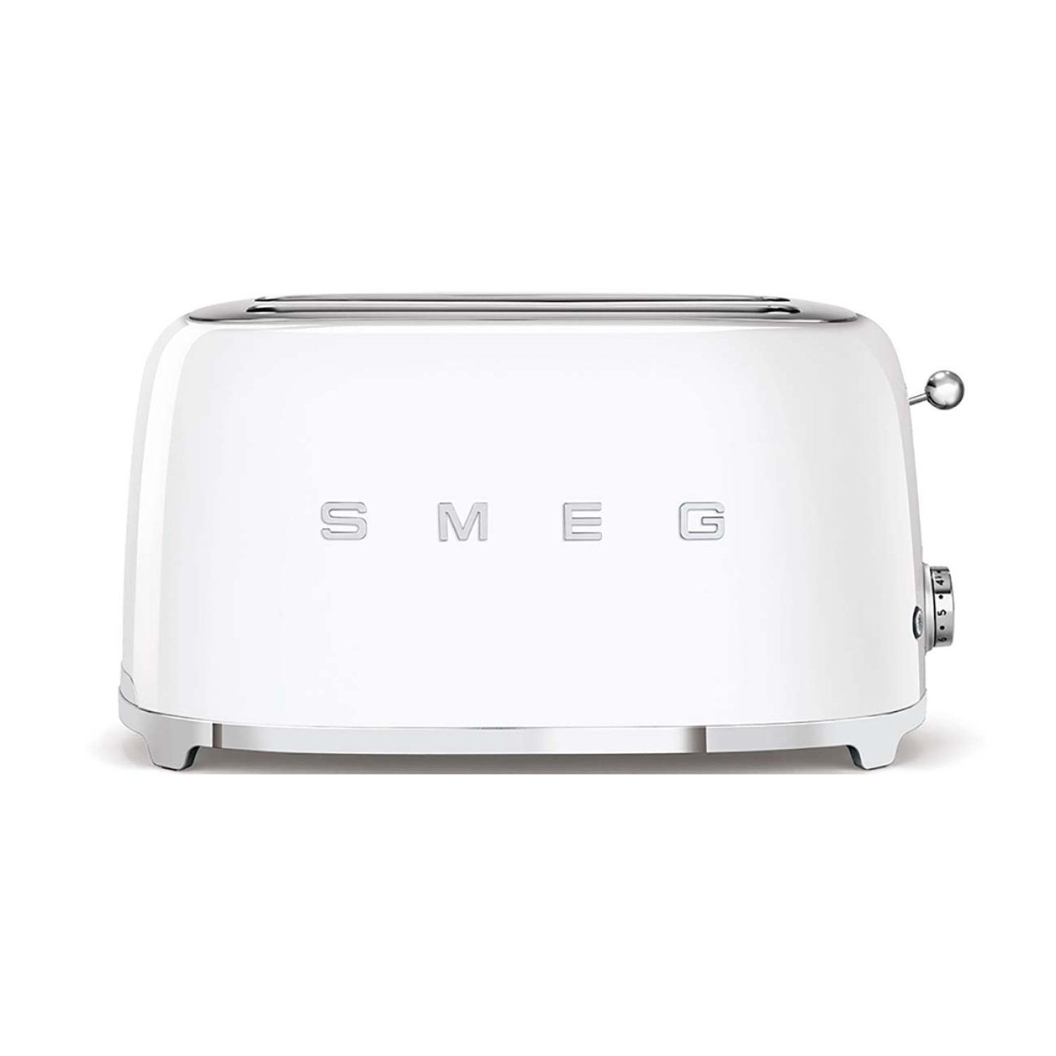 Smeg 50's Retro Style White 4-Slice Toaster - TSF02WHUS | Abt