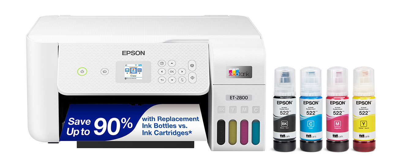 Front View of Epson Printer