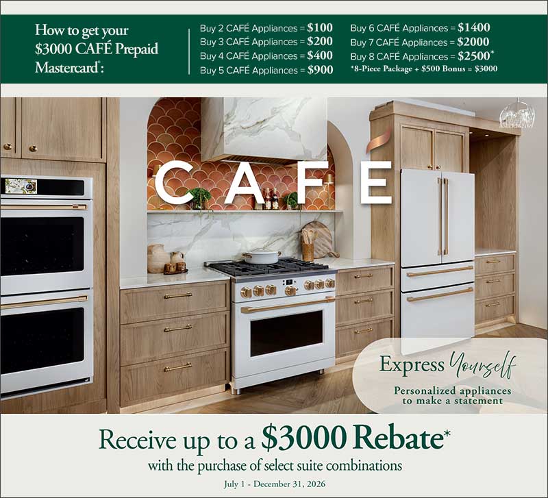 Cafe Express Yourself Receive up to $3000 Rebate