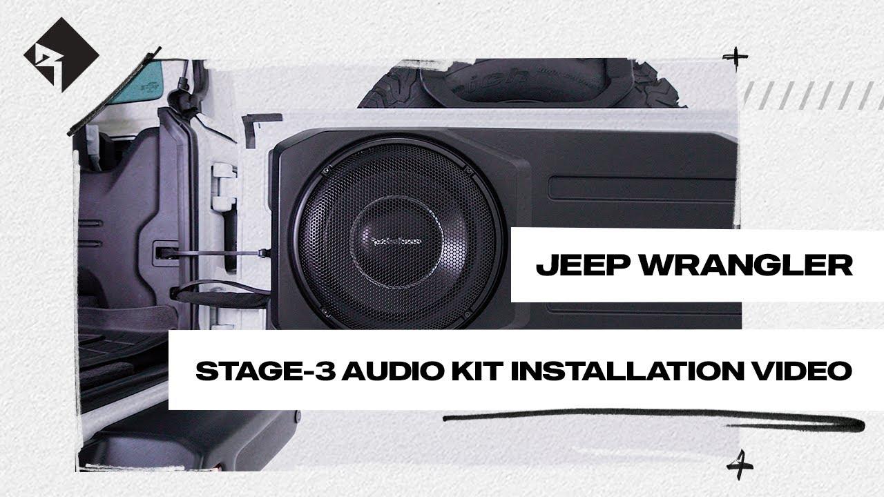 Watch '24 Wrangler Stage-3 Install | Rockford Fosgate