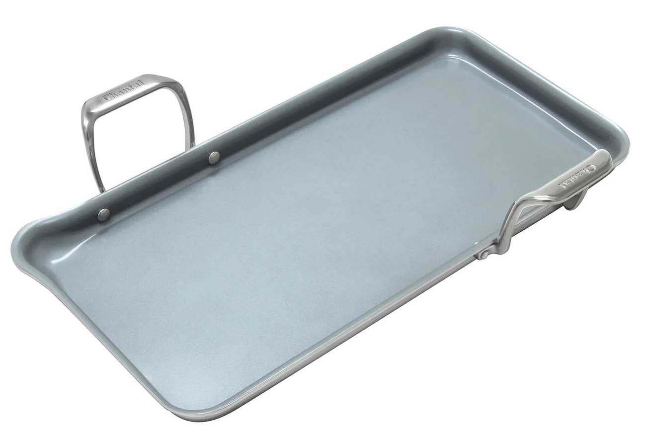 Top Angled view of Griddle
