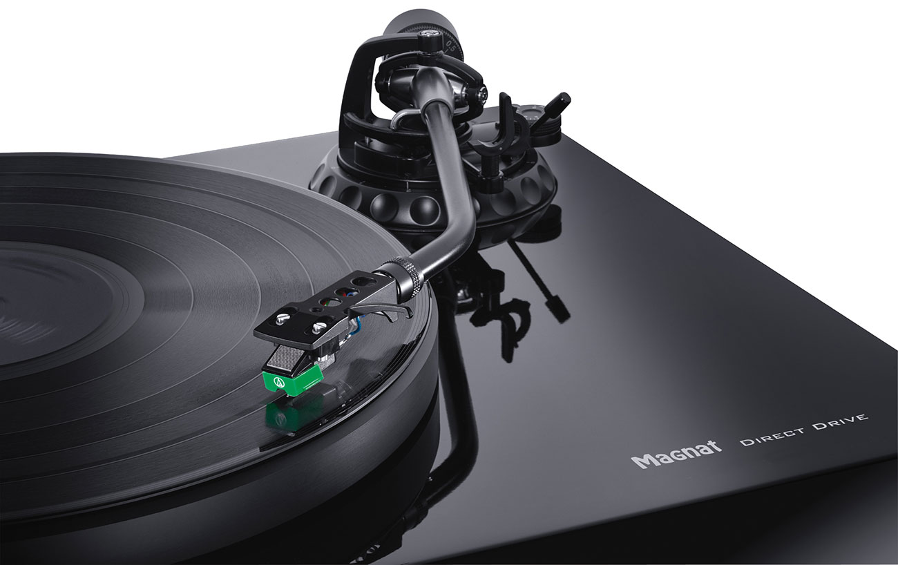 Top Angled View of Magnat Turntable Turntable