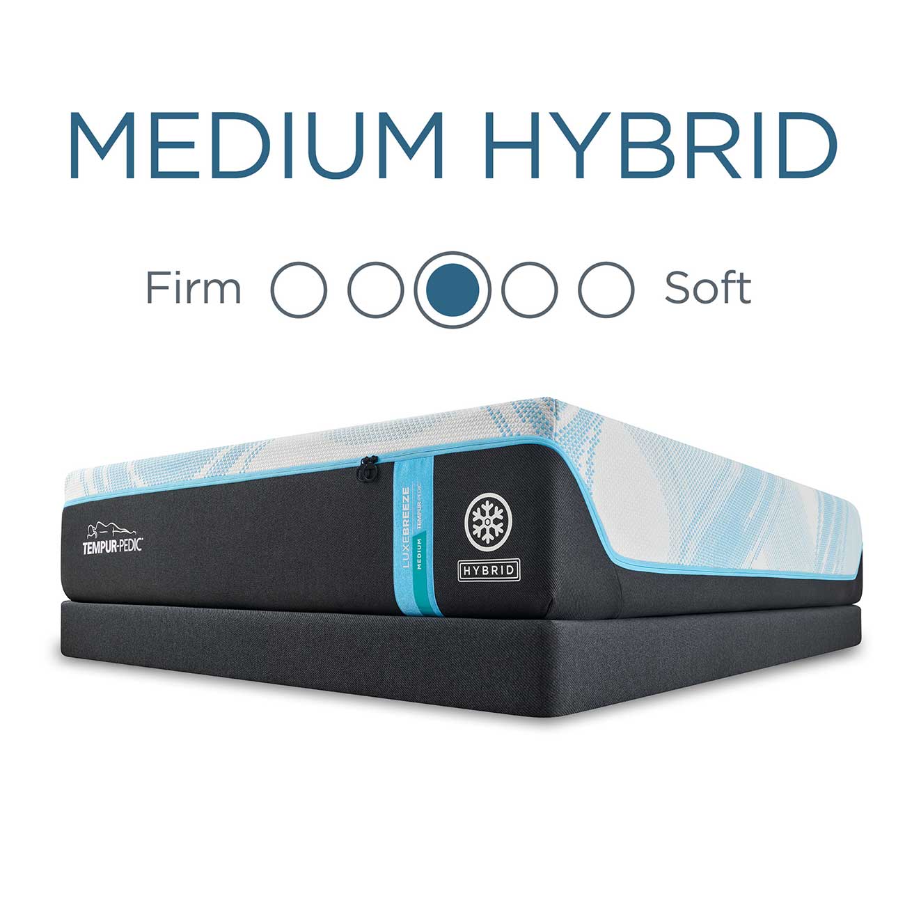 Comfort View of Tempur-Pedic LUXEbreeze 2.0 M Hybrid King Mattress