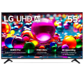 LG UA77 Series TV UHD AI 4K Smart 55-Inch