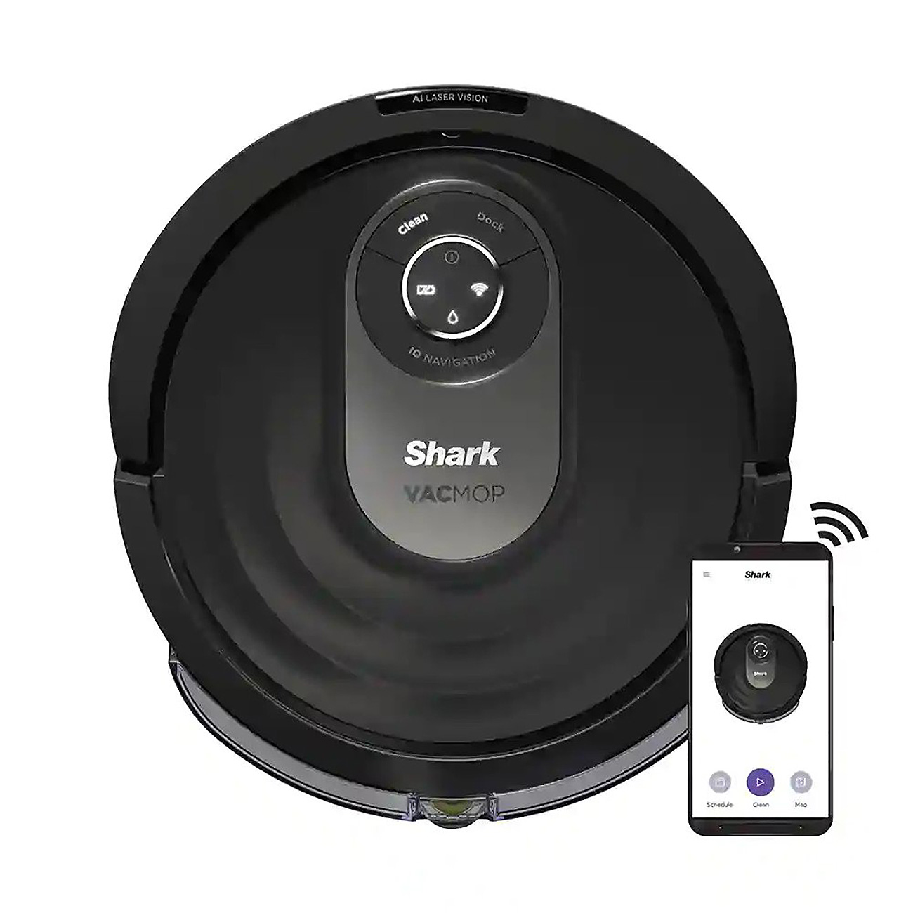 Shark AI ROBOT VACMOP PRO Robotic Vacuum RV2001WD Abt
