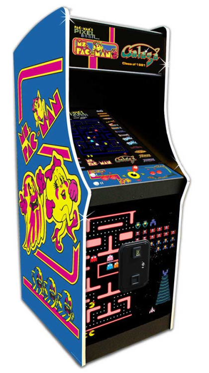 Windbreaker Ms Pac-Man Neuf Avec étiquettes - Taille L, Style Coupe-vent Japonais Avec Katakana, Multicolore