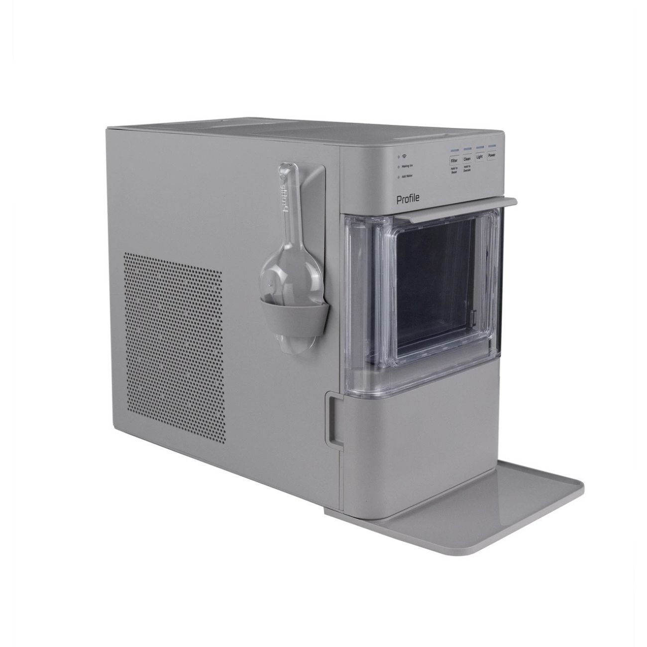 Angle View of Ice Maker