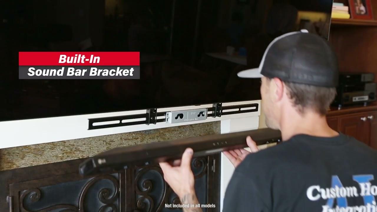 Watch MantelMount The Pull Down TV Mount. From High-Level to Eye-Level.