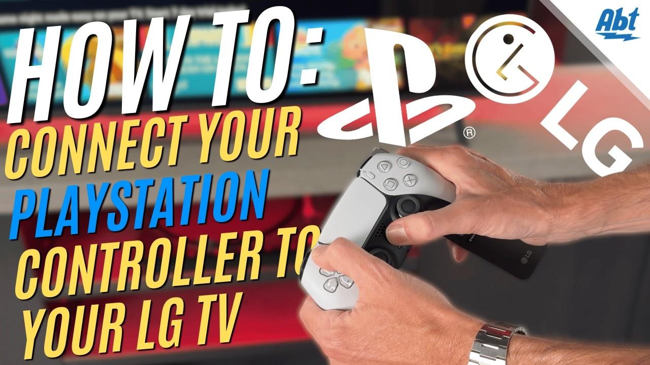 Watch How to Connect a PS5 Controller to an LG TV