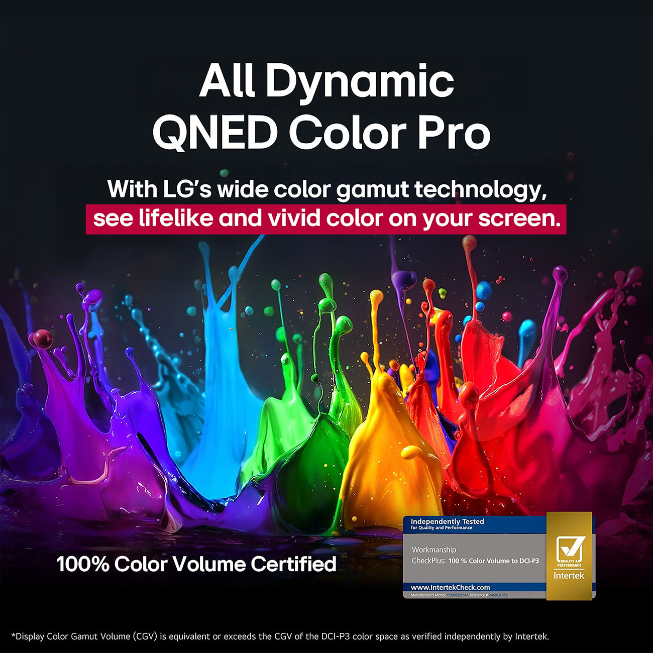View Of QNED Color Feature