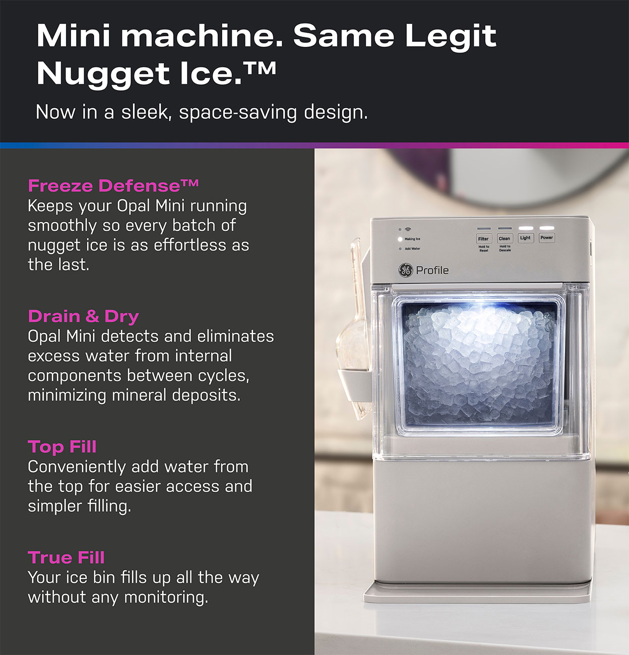 Legit View of Ice Maker
