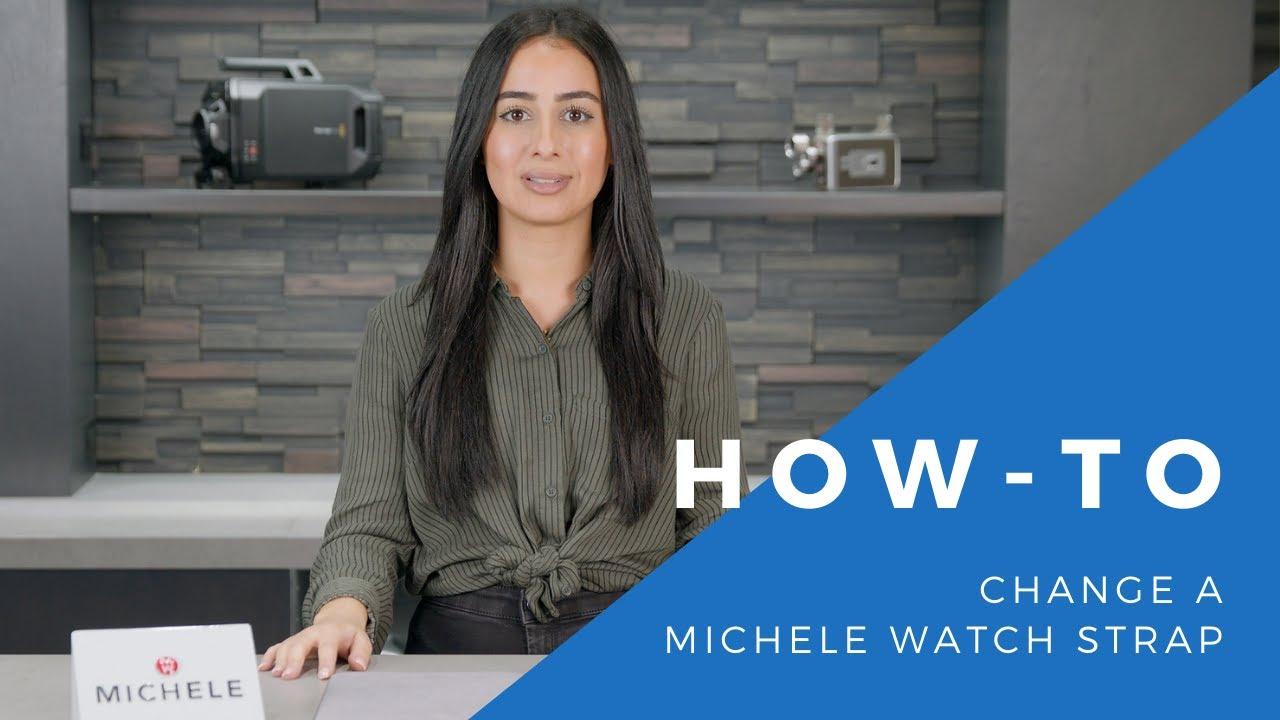 Watch How To Change The Strap On A Michele Watch