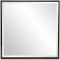 Howard Elliott Isa Mirror in Glossy Black Finish
