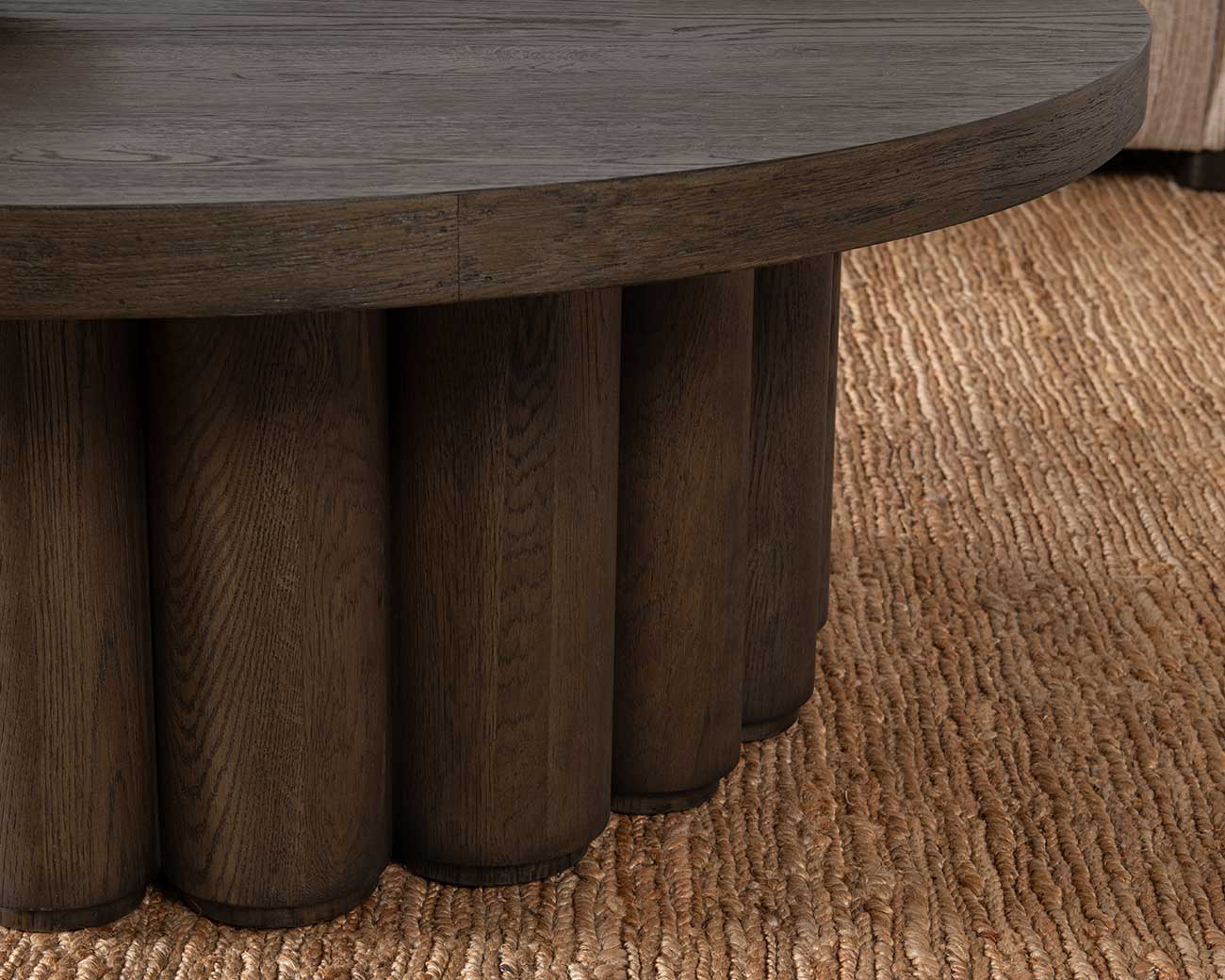 Classic Home Coffee Table top edge