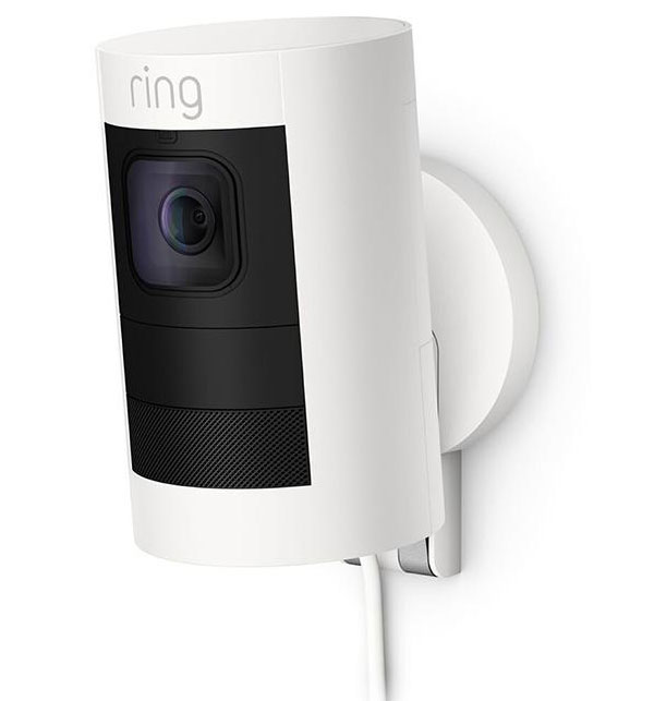 Ring Stick Up Cam Elite White Security Camera Abt