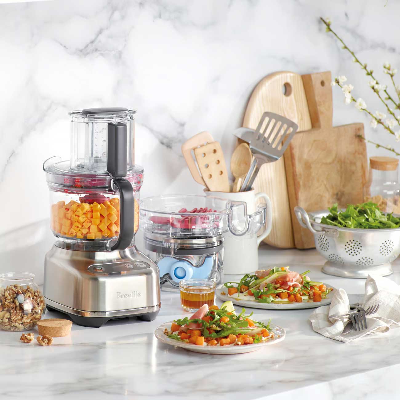 Food Processor in Kitchen Setting Detail 2