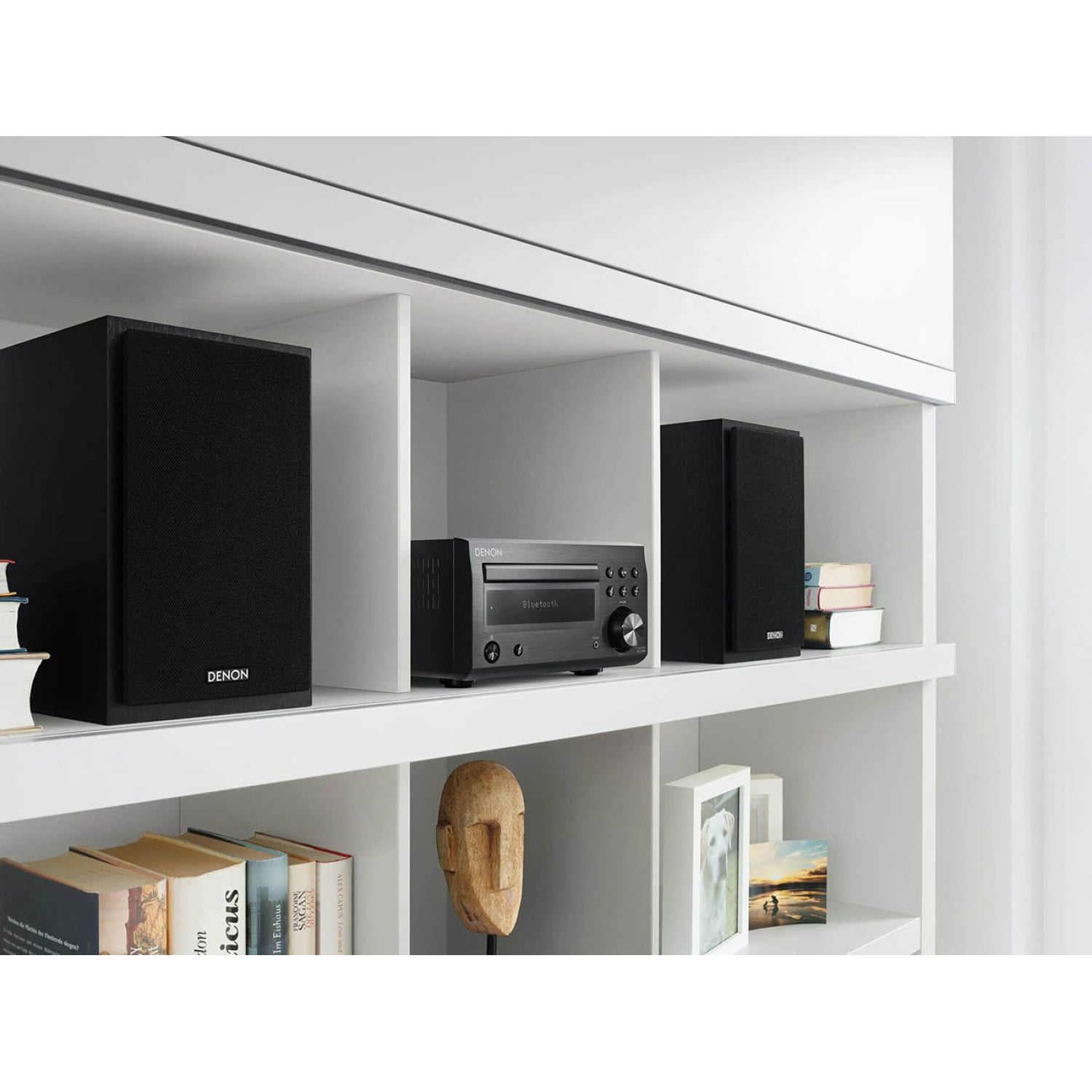 Delon Mini Denon Mini HiFi System with CD Player, Bluetooth - DM41SBK