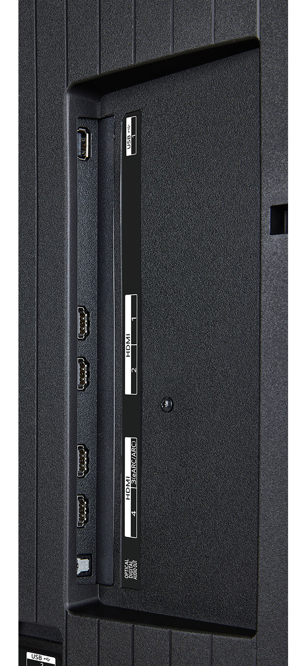 View Of The TV Side Ports