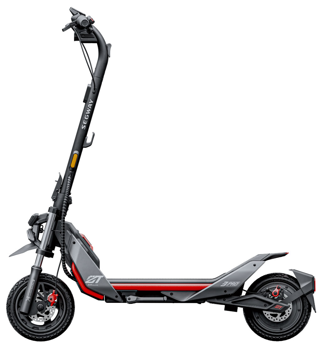 Side View of Segway Electric Scooter