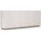Bernhardt Solaria Entertainment Credenza in Weathered Bone | Shiny Nickel