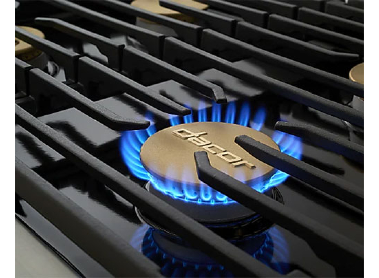 Dacor Contemporary 36 In. Dual-Fuel Steam Range in Stainless Steel - DOP36C86DLS/DA