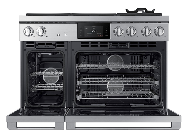 Dacor Transitional 48 In. Silver Stainless Steel Natural Gas Range - DOP48T960GS/DA