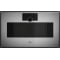 Gaggenau Expressive Series Plumbed Combi-Steam Wall Oven Left Hinge 30-Inch Wide in Stainless Steel Behind Smoked Glass