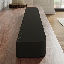 Black soundbar