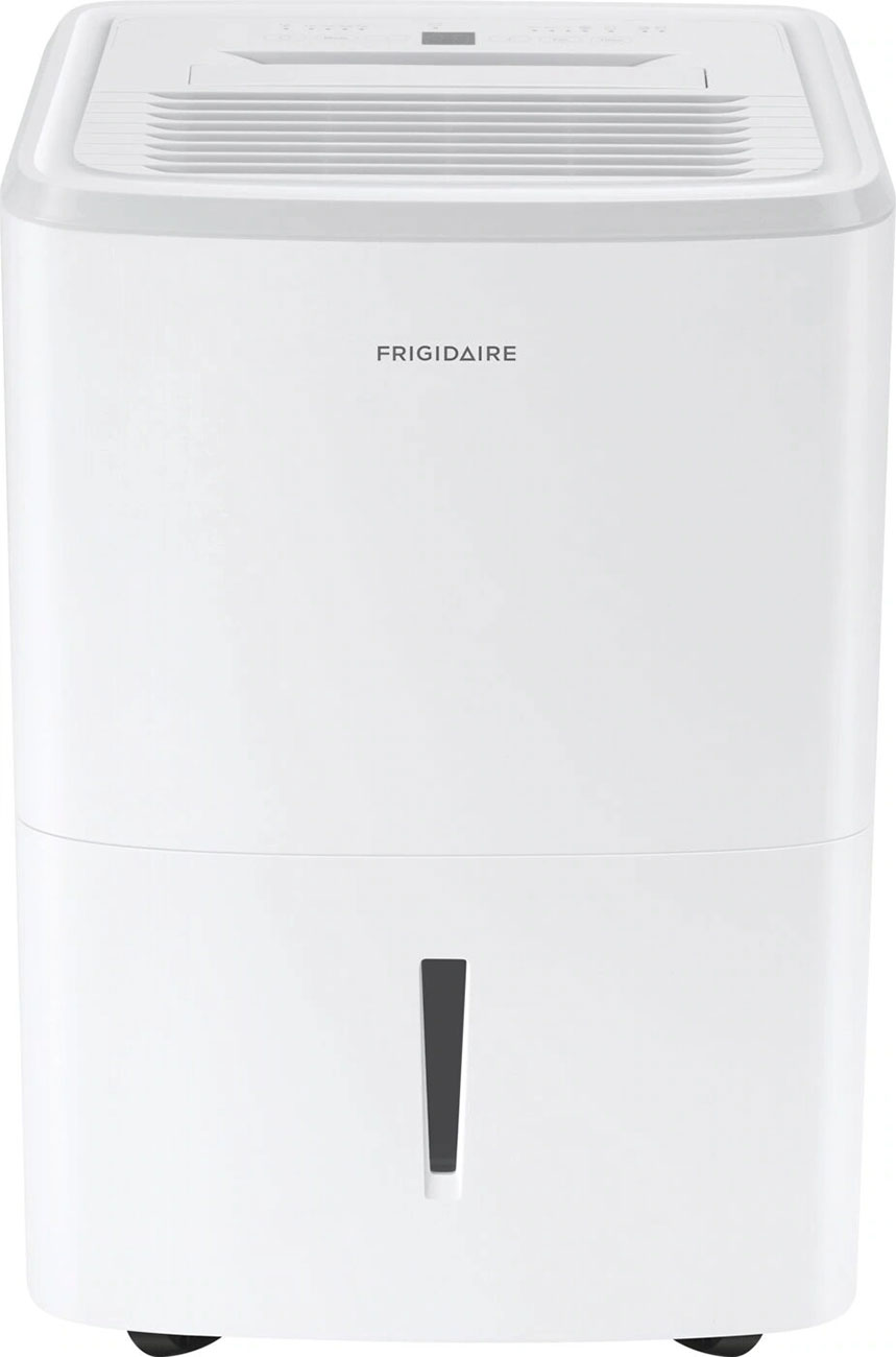 Main Front view of Frigidaire Dehumidifier with in White
