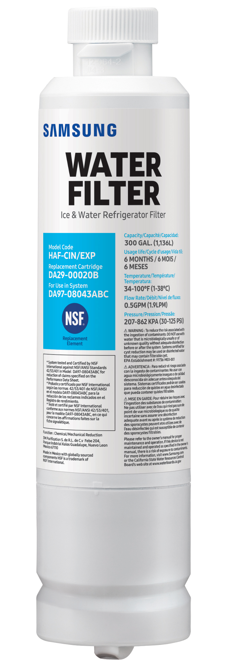 Samsung - HAF-CIN-2P/EXP - Water Filters