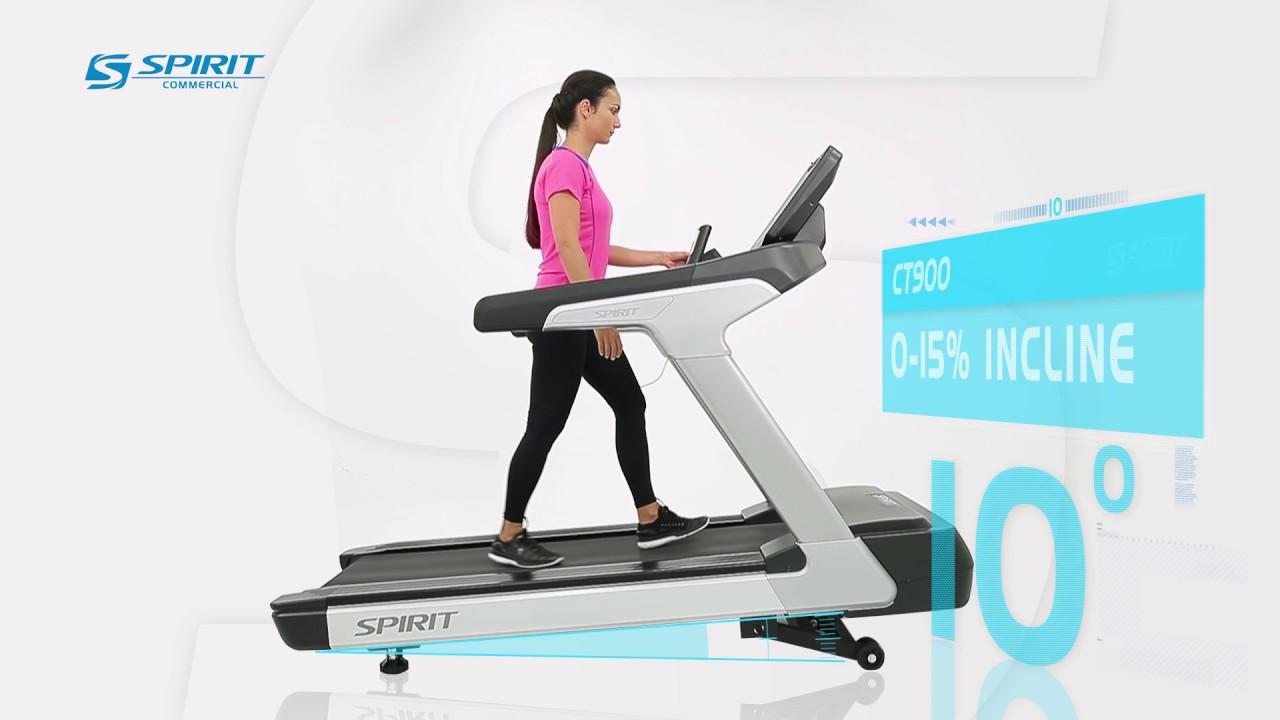 Watch Spirit Commercial Treadmill CT900