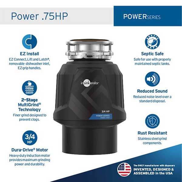 InSinkErator - 80019-ISE - Garbage Disposals
