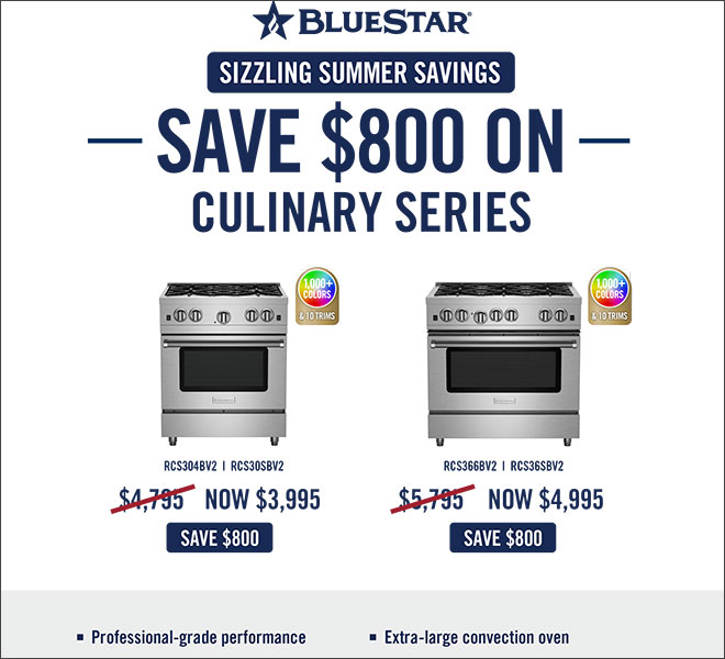 BlueStar 36" Stainless Natural Gas Range RCS36SBV2 Abt