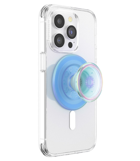 PopTop Intercambiabile Per PopGrip – Blood Marble, Compatibile Con Ricarica Wireless E Facile Da Sostituire