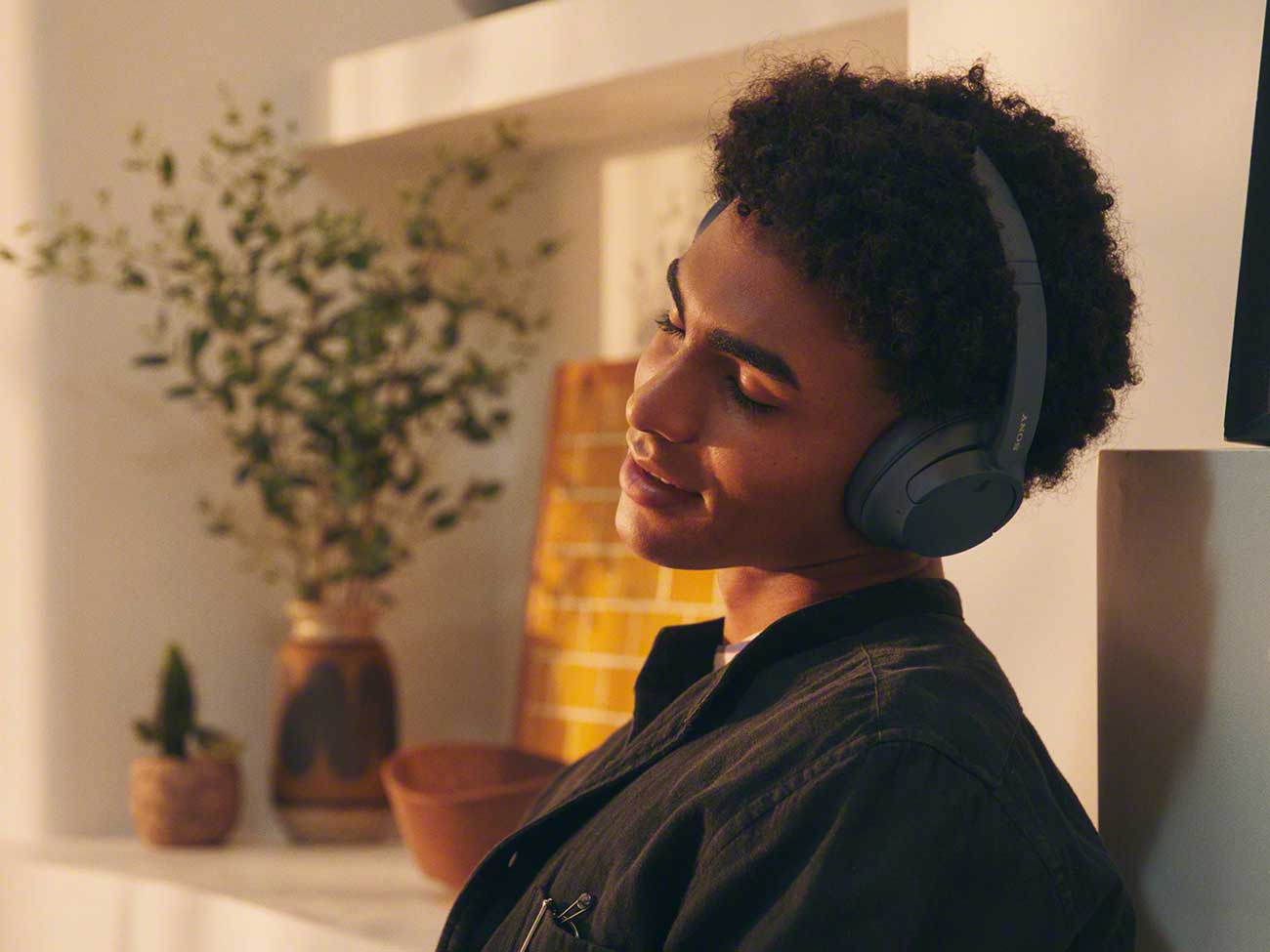 Lifestyle Image of Headphones 2