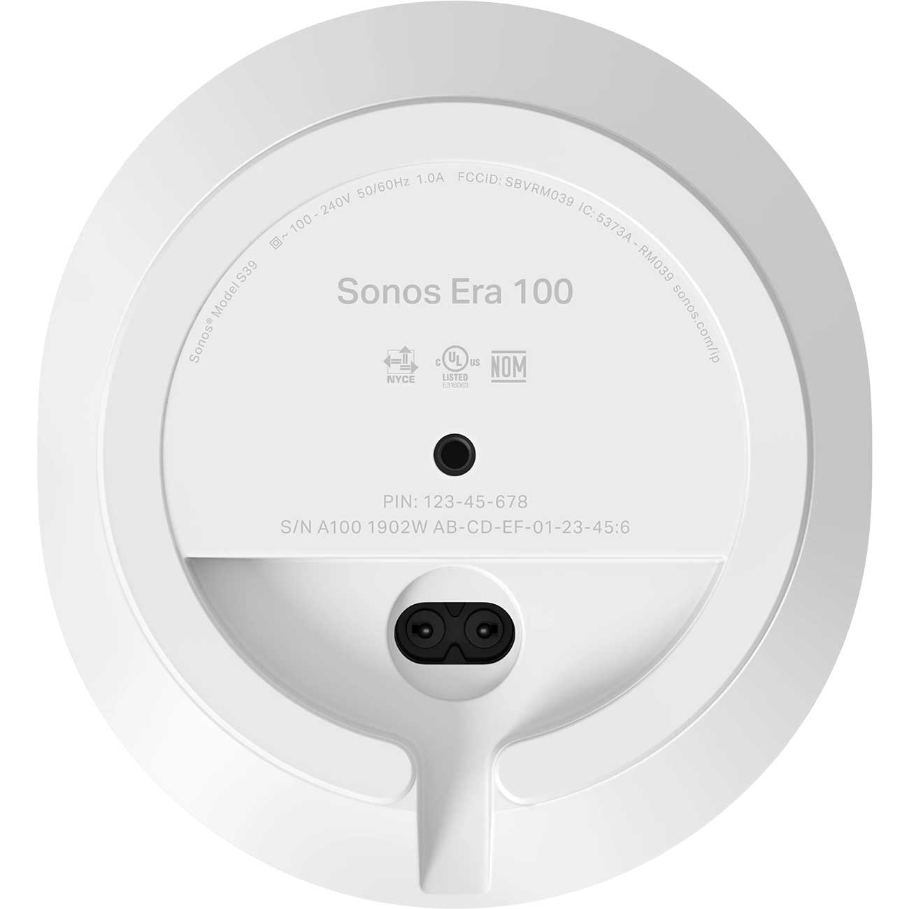 Bottom View Image of Era 100 Speaker