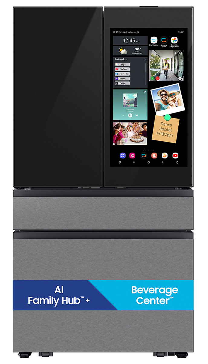 Samsung - RF90F29AECRAA - 4 Door French Door Refrigerators