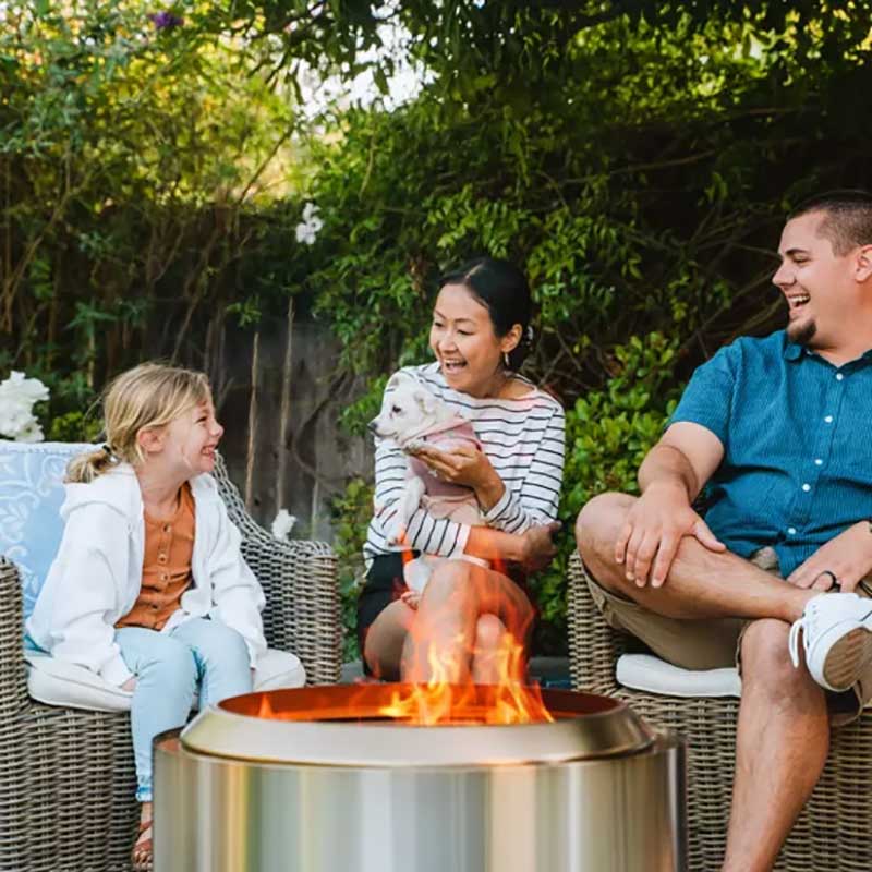Lifestyle Image of Yukon Fire Pit 2.0 6