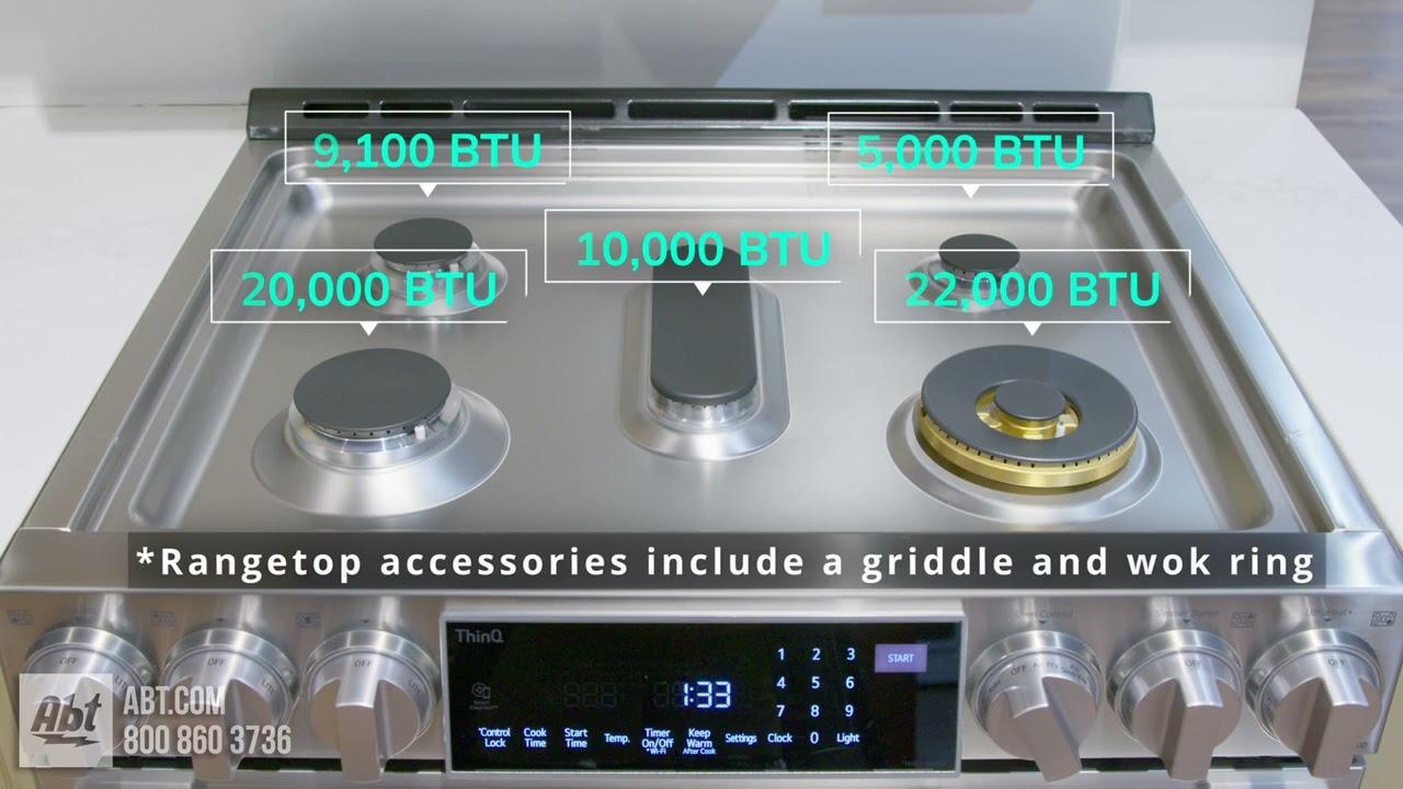 Watch LG Gas Stove LSGS6338F Overview