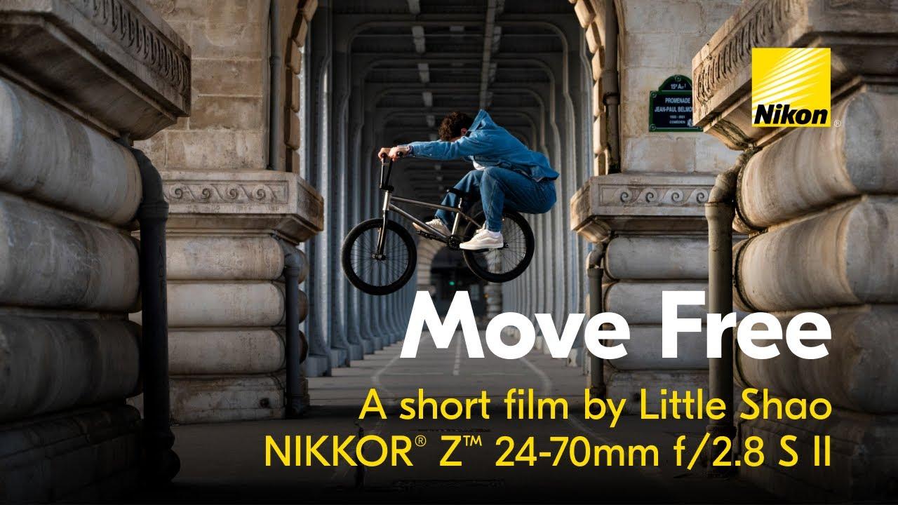 Watch Move Free: A Short Film Shot with the NIKKOR Z 24-70mm f/2.8 S II