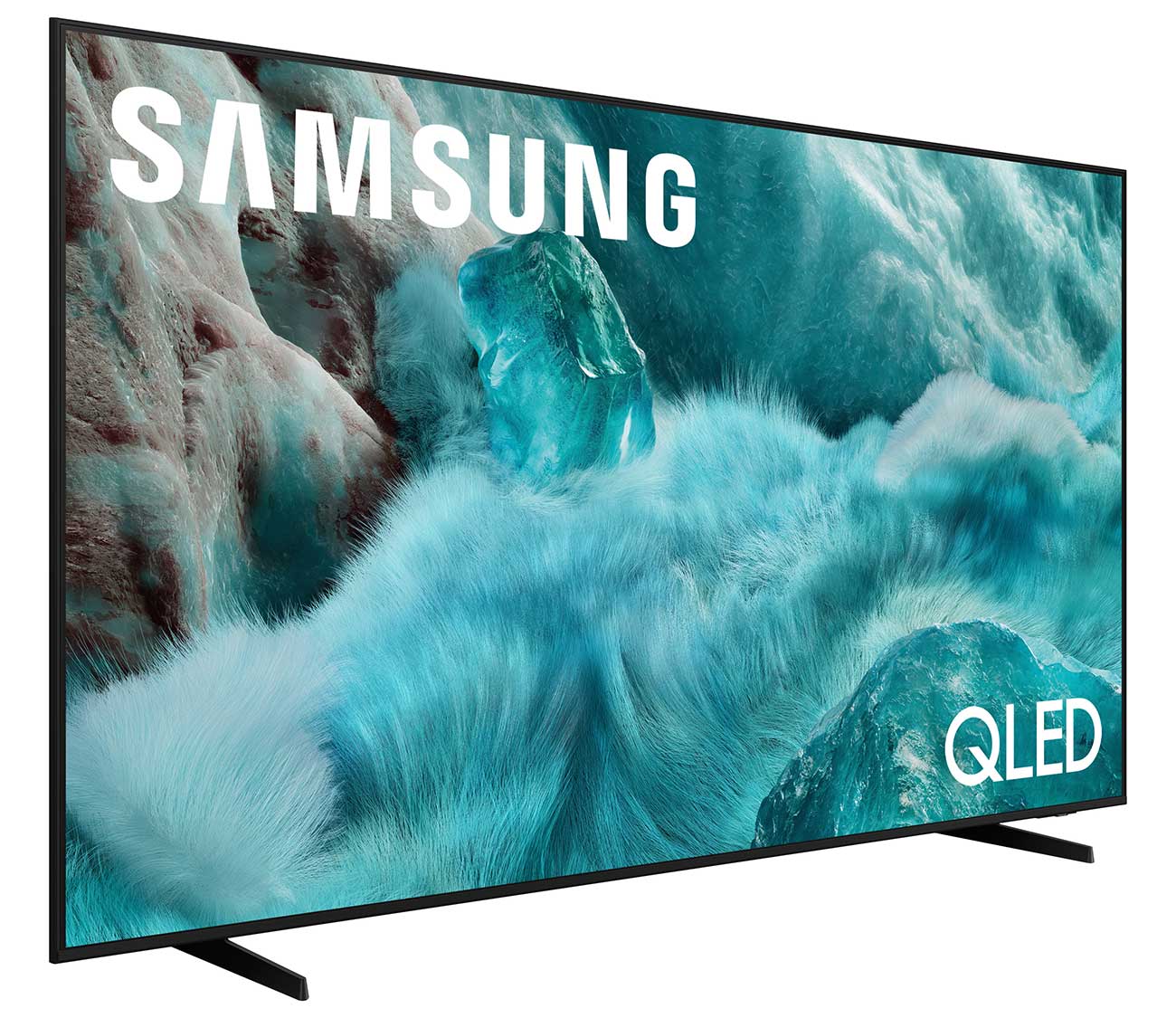 Samsung Q7F QLED TV angled view 2