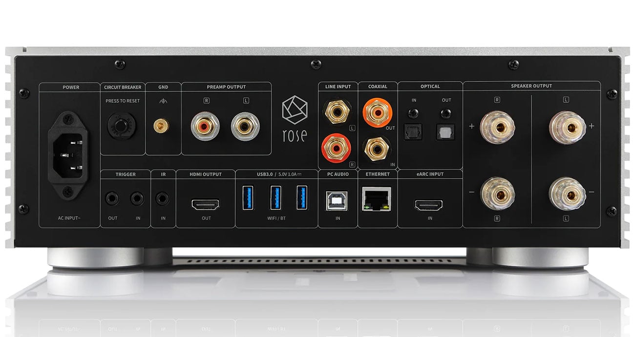 HiFi Rose - RS520SILVER - Wireless Multi-Room Audio Systems