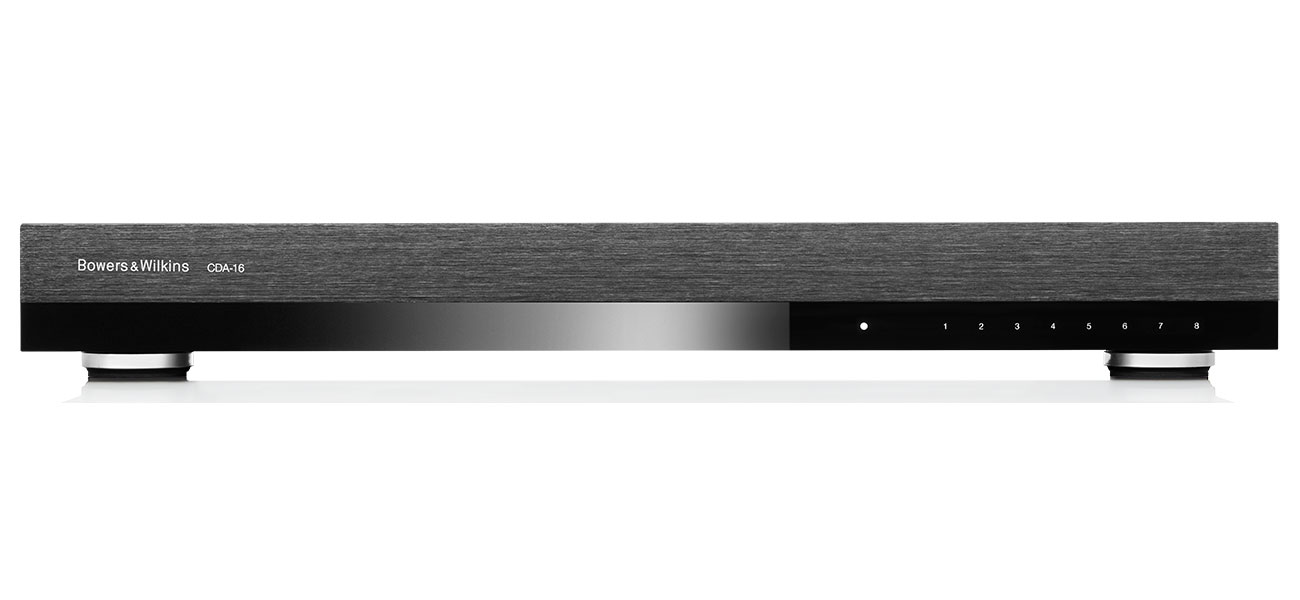 Head-On View of Bowers & Wilkins Amplifier