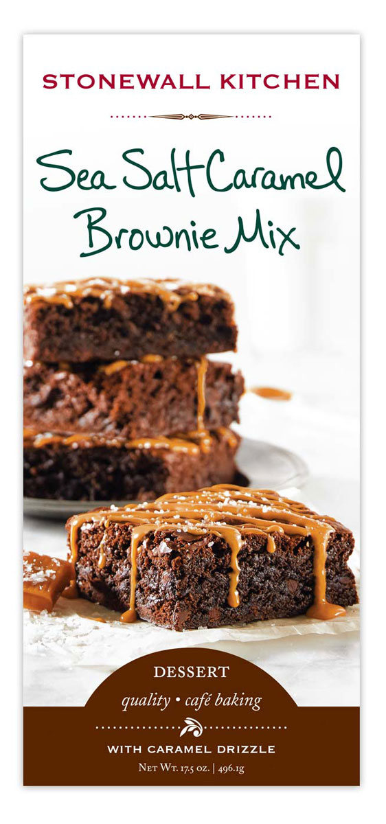 Stonewall Kitchen Sea Salt Caramel Brownie Mix 553149