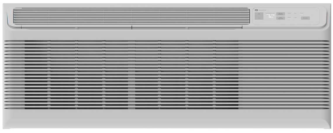 Main Front view of GE Zoneline Heat Air Conditioner in Grey