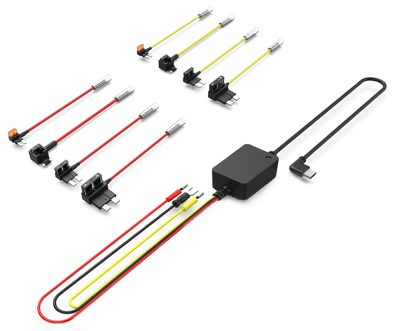 Top Angled View of Kenwood Power Cable