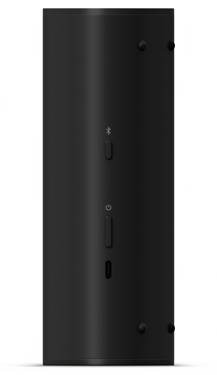 Rear View of Sonos Bluetooth Portable Speaker 