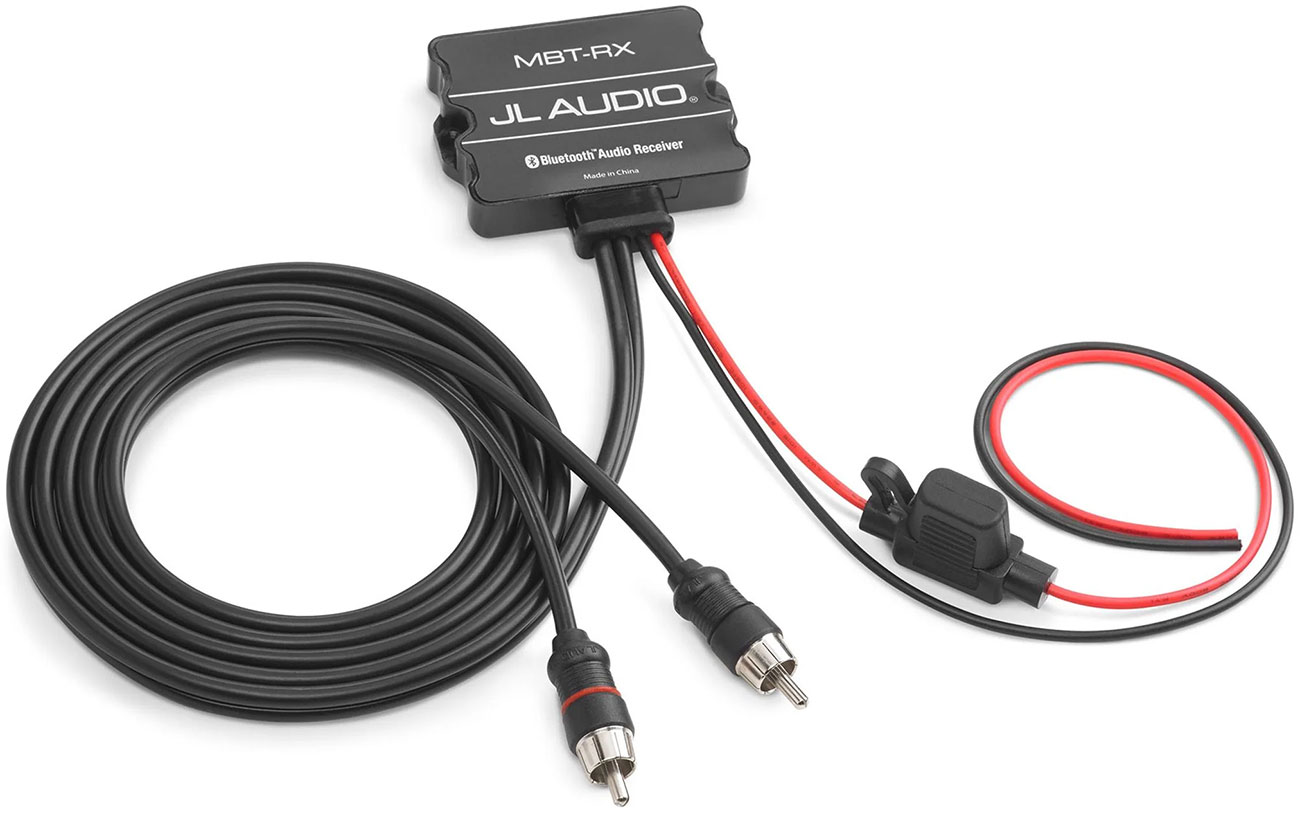 Coiled View of JL Audio Receiver
