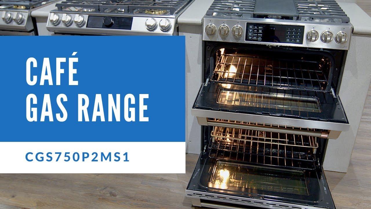 Watch Cafe Gas Range CGS750P2MS1