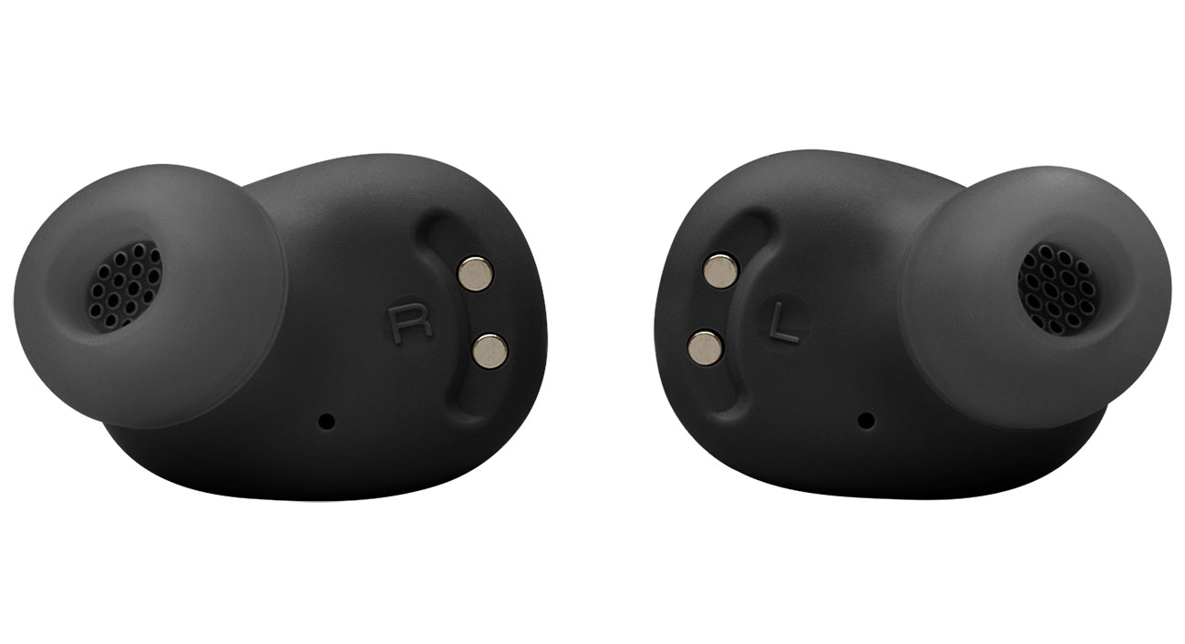 Rear View of JBL True Wireless Noise Cancelling Earbuds